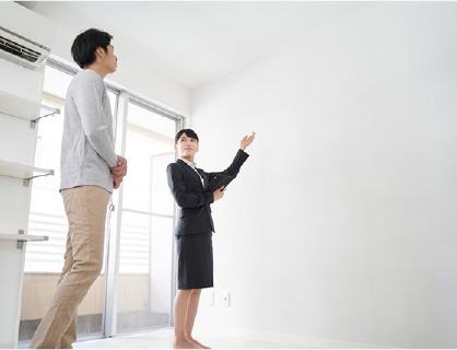 街に根付いた、地元情報に強い不動産店舗