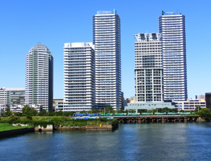 居住者が多いので案内版に最適です